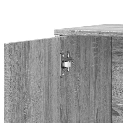 Sideboard Grey Sonoma 60x31x70 cm Engineered Wood