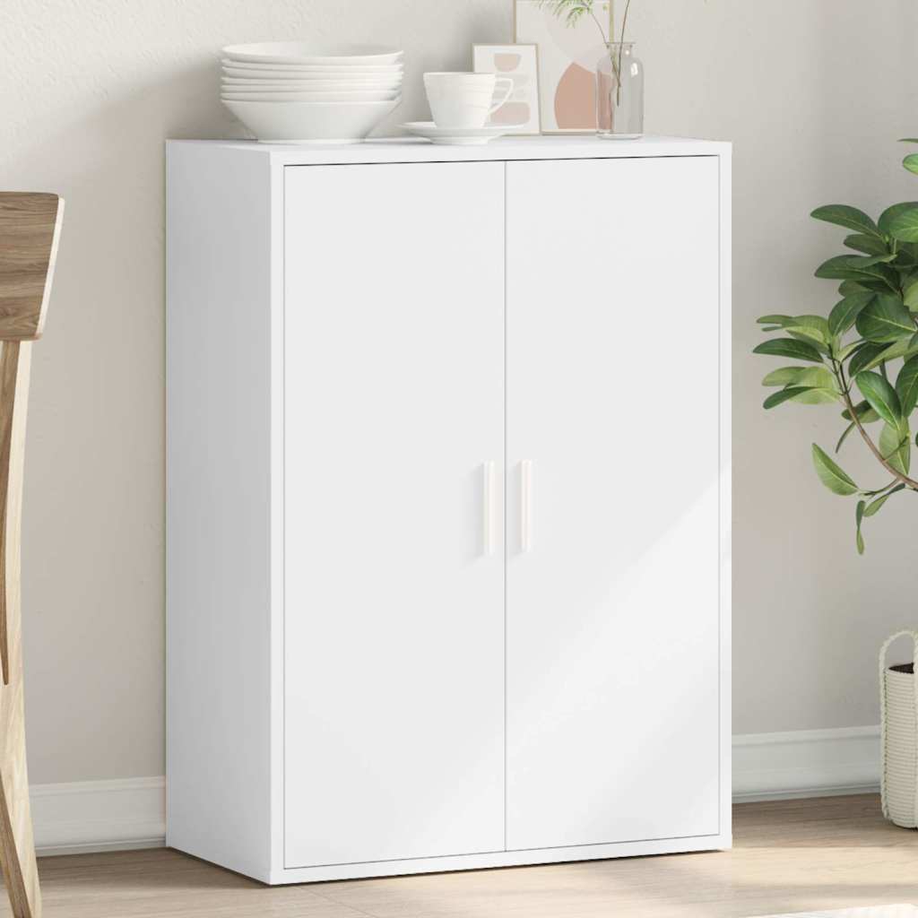 Sideboard White 60x31x84 cm Engineered Wood