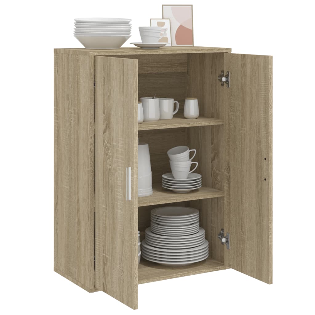 Sideboard Sonoma Oak 60x31x84 cm Engineered Wood