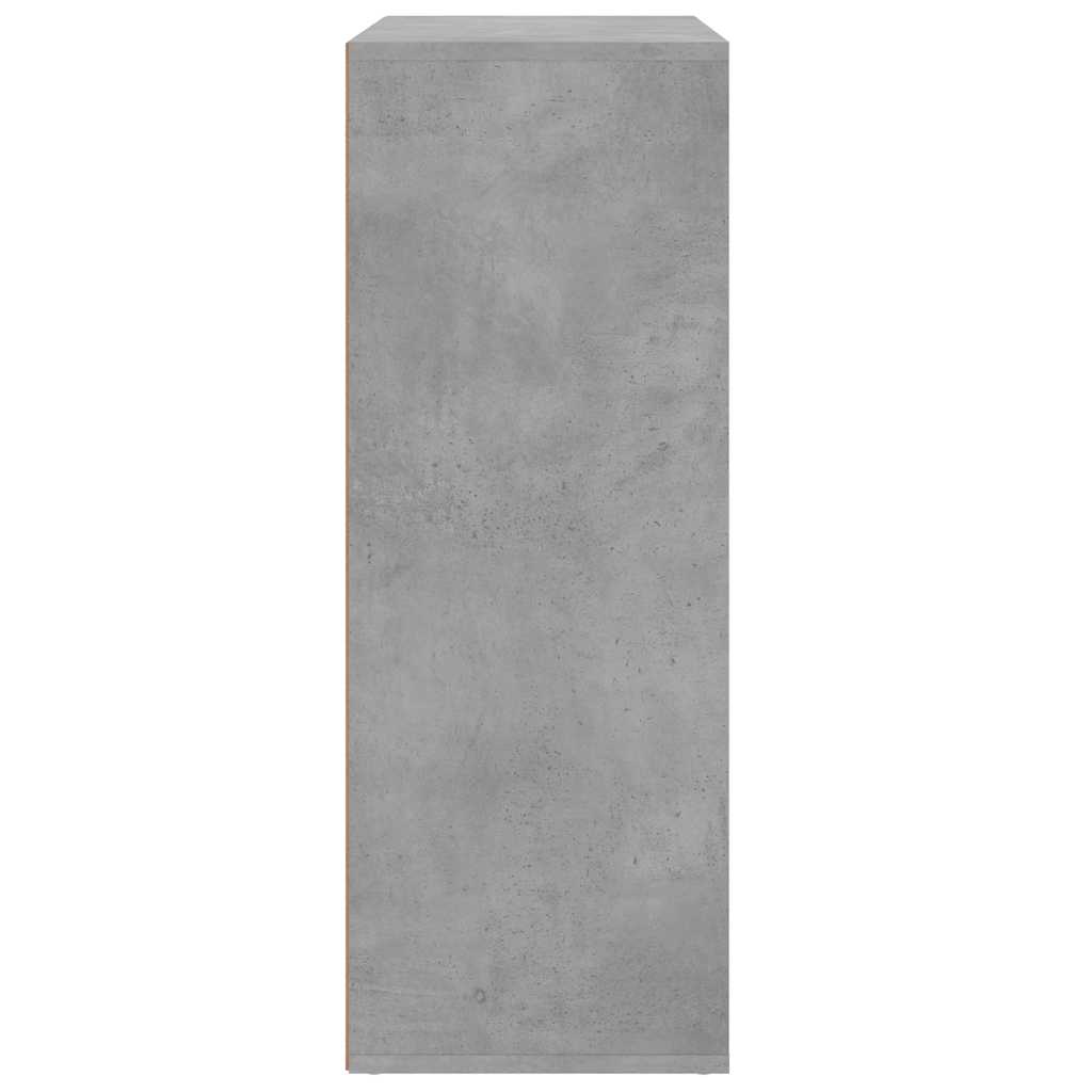 Sideboard Concrete Grey 60x31x84 cm Engineered Wood