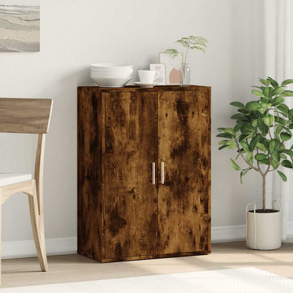 Sideboard Smoked Oak 60x31x84 cm Engineered Wood