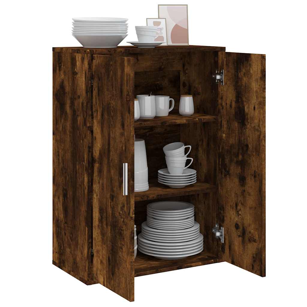 Sideboard Smoked Oak 60x31x84 cm Engineered Wood