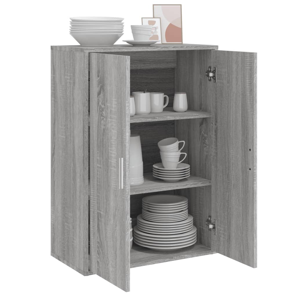Sideboard Grey Sonoma 60x31x84 cm Engineered Wood
