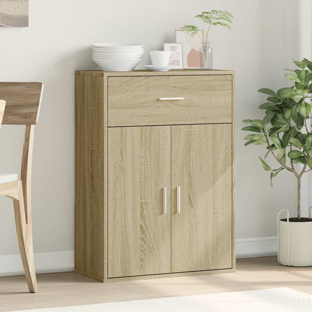Sideboard Sonoma Oak 60x30x84 cm Engineered Wood