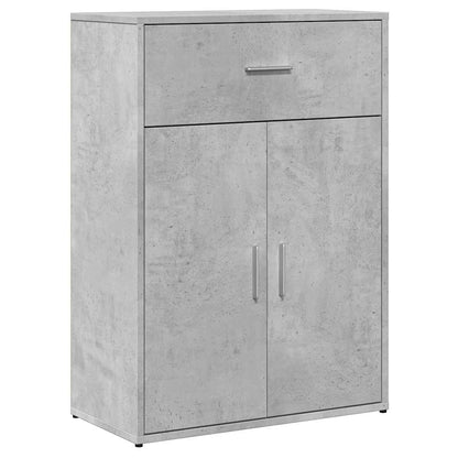 Sideboard Concrete Grey 60x30x84 cm Engineered Wood