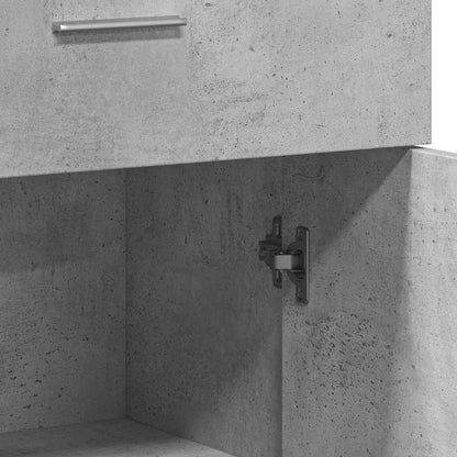 Sideboard Concrete Grey 60x30x84 cm Engineered Wood