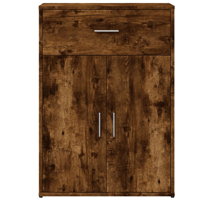Sideboard Smoked Oak 60x30x84 cm Engineered Wood