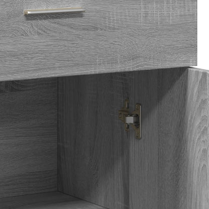 Sideboard Grey Sonoma 60x30x84 cm Engineered Wood