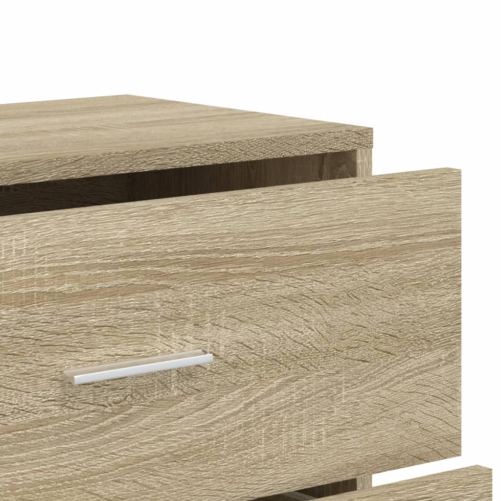 Sideboard Sonoma Oak 60x31x84 cm Engineered Wood