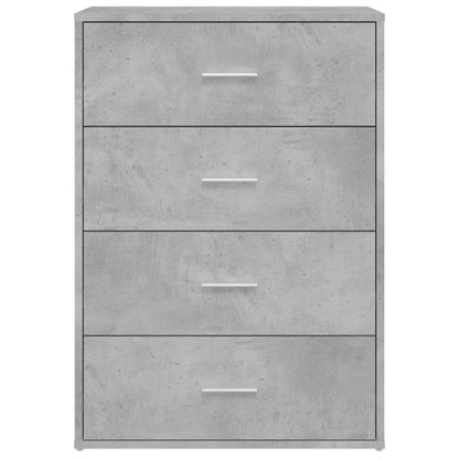 Sideboard Concrete Grey 60x31x84 cm Engineered Wood