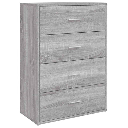 Sideboard Grey Sonoma 60x31x84 cm Engineered Wood