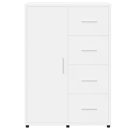 Sideboard White 60x31x84 cm Engineered Wood