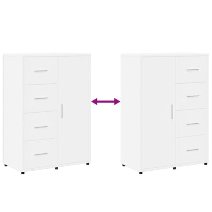 Sideboard White 60x31x84 cm Engineered Wood