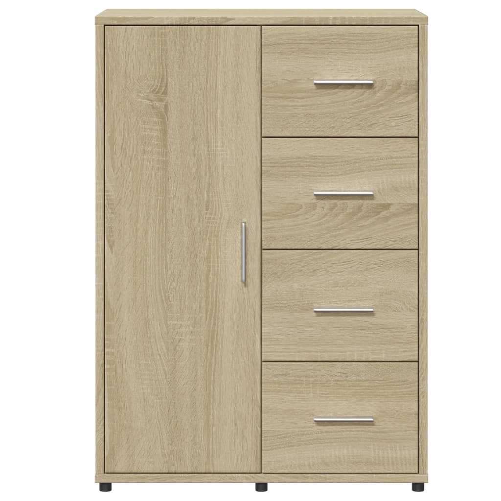 Sideboard Sonoma Oak 60x31x84 cm Engineered Wood
