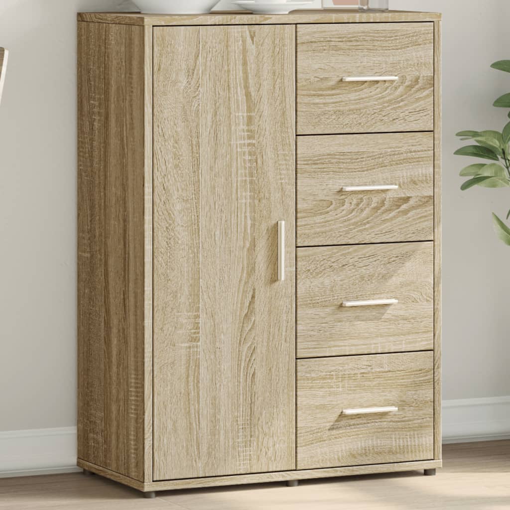 Sideboard Sonoma Oak 60x31x84 cm Engineered Wood