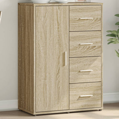 Sideboard Sonoma Oak 60x31x84 cm Engineered Wood