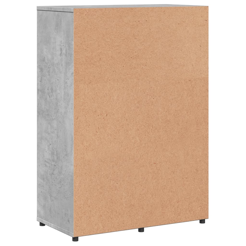 Sideboard Concrete Grey 60x31x84 cm Engineered Wood