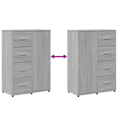 Sideboard Grey Sonoma 60x31x84 cm Engineered Wood