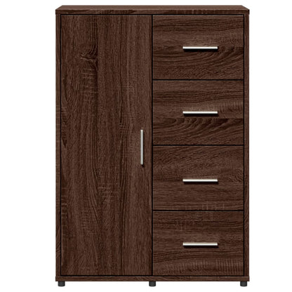 Sideboard Brown Oak 60x31x84 cm Engineered Wood