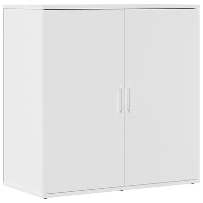 Sideboard White 79x38x80 cm Engineered Wood