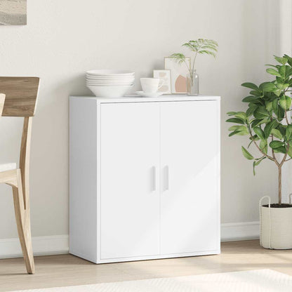 Sideboard White 79x38x80 cm Engineered Wood
