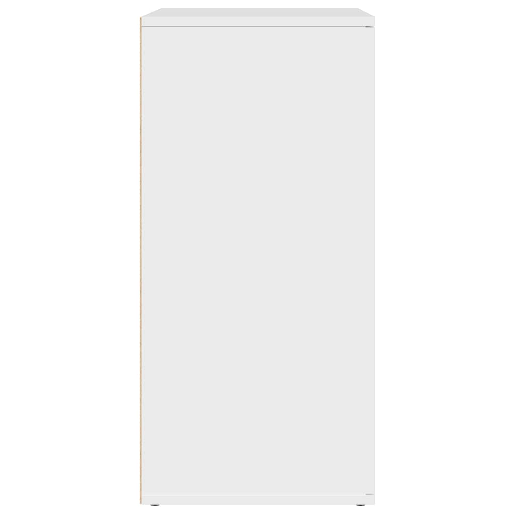 Sideboard White 79x38x80 cm Engineered Wood