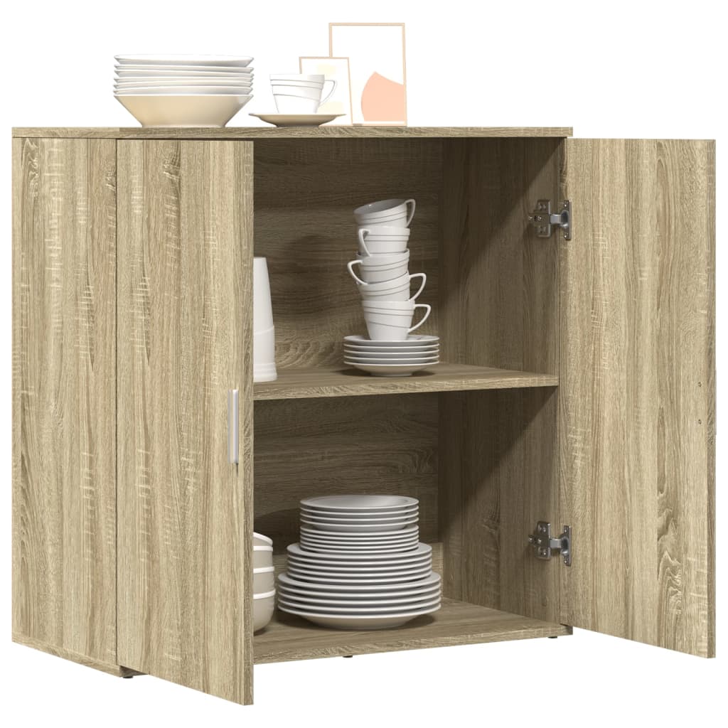 Sideboard Sonoma Oak 79x38x80 cm Engineered Wood