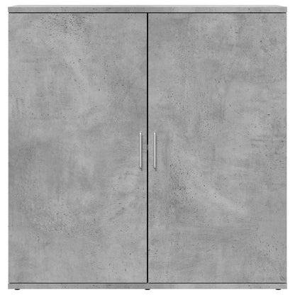 Sideboard Concrete Grey 79x38x80 cm Engineered Wood