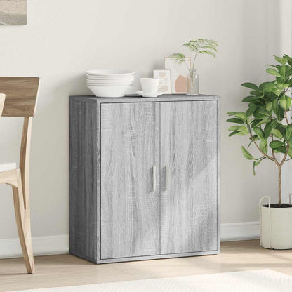 Sideboard Grey Sonoma 79x38x80 cm Engineered Wood
