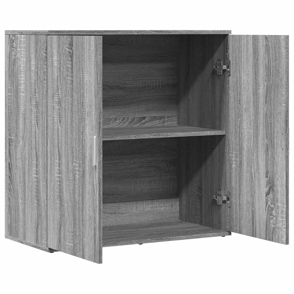 Sideboard Grey Sonoma 79x38x80 cm Engineered Wood