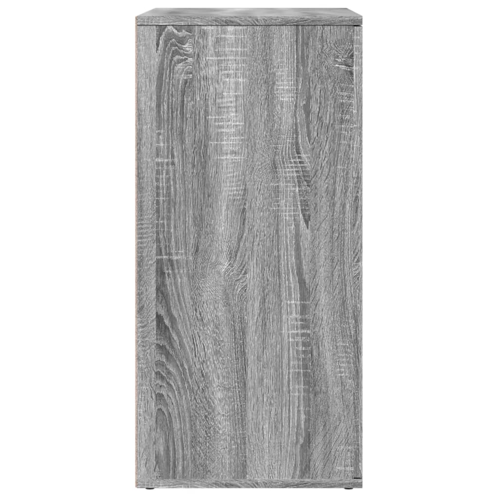 Sideboard Grey Sonoma 79x38x80 cm Engineered Wood