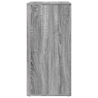 Sideboard Grey Sonoma 79x38x80 cm Engineered Wood