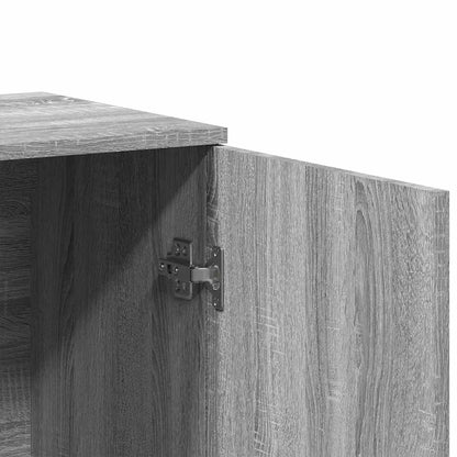 Sideboard Grey Sonoma 79x38x80 cm Engineered Wood