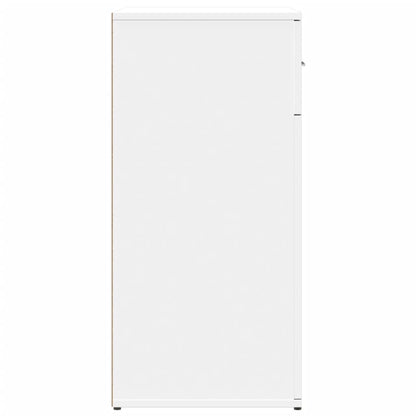 Sideboard White 79x38x80 cm Engineered Wood