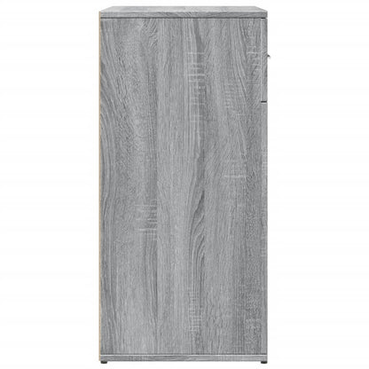 Sideboard Grey Sonoma 79x38x80 cm Engineered Wood