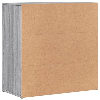 Sideboard Grey Sonoma 79x38x80 cm Engineered Wood