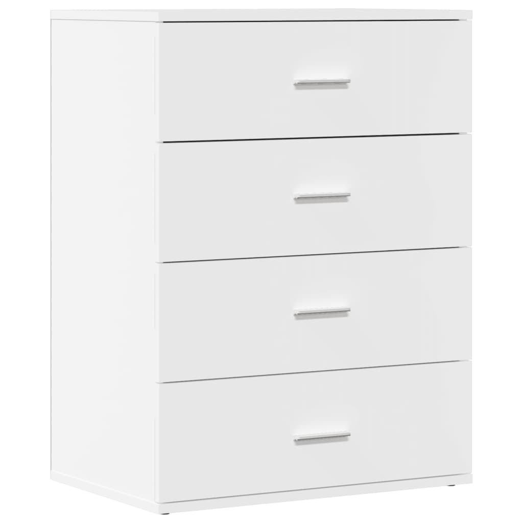 Sideboard White 60x39x80 cm Engineered Wood
