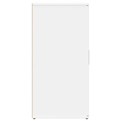 Sideboard White 59x39x80 cm Engineered Wood