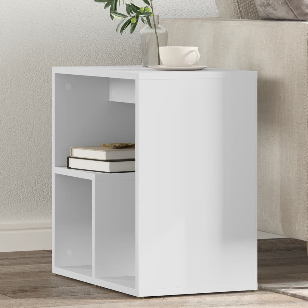 Side Tables 2 pcs White 50x30x50 cm Engineered Wood