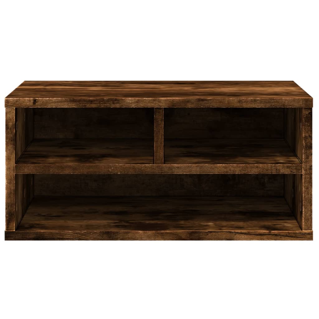 Printer Stand Smoked Oak 49x40x22,5 cm Engineered Wood