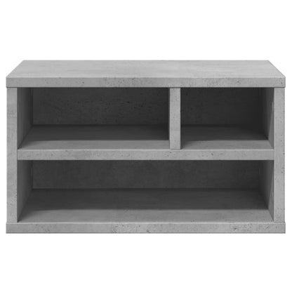 Printer Stand Concrete Grey 40x32x22,5 cm Engineered Wood
