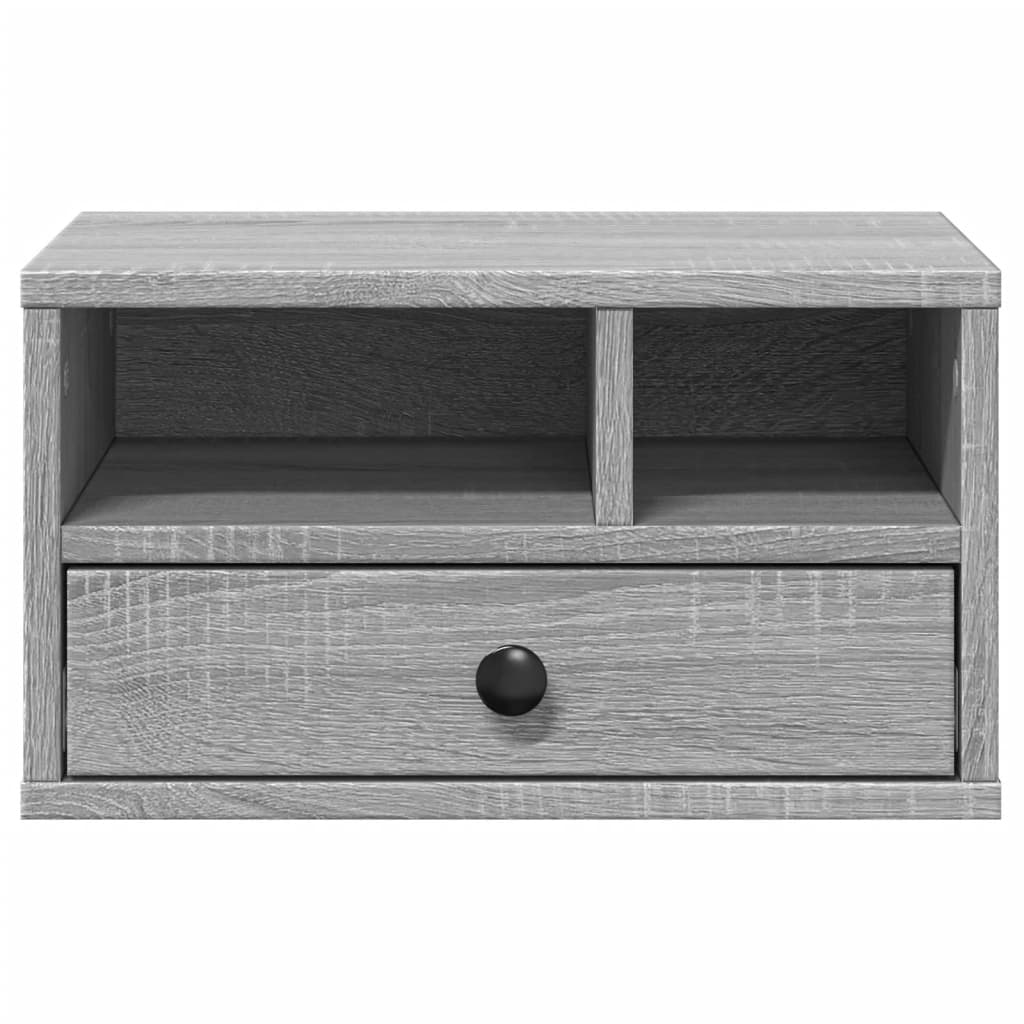 Printer Stand Grey Sonoma 40x32x22,5 cm Engineered Wood