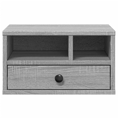Printer Stand Grey Sonoma 40x32x22,5 cm Engineered Wood