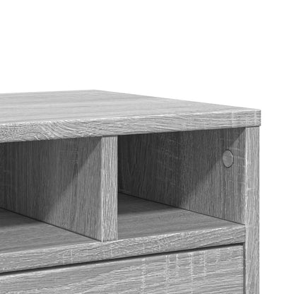 Printer Stand Grey Sonoma 40x32x22,5 cm Engineered Wood