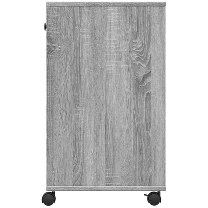 Printer Stand with Wheels Grey Sonoma 60x40x68.5 cm