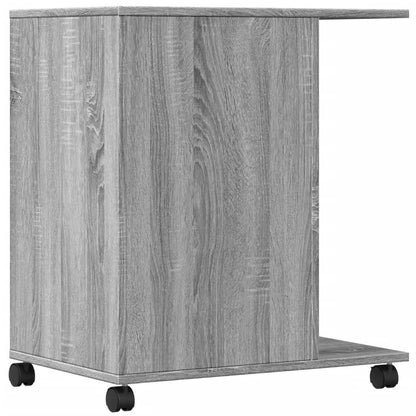 Printer Stand with Wheels Grey Sonoma 60x40x68.5 cm