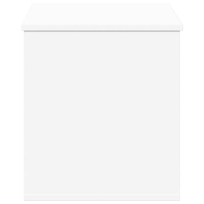 Storage Box White 100x42x46 cm Engineered Wood