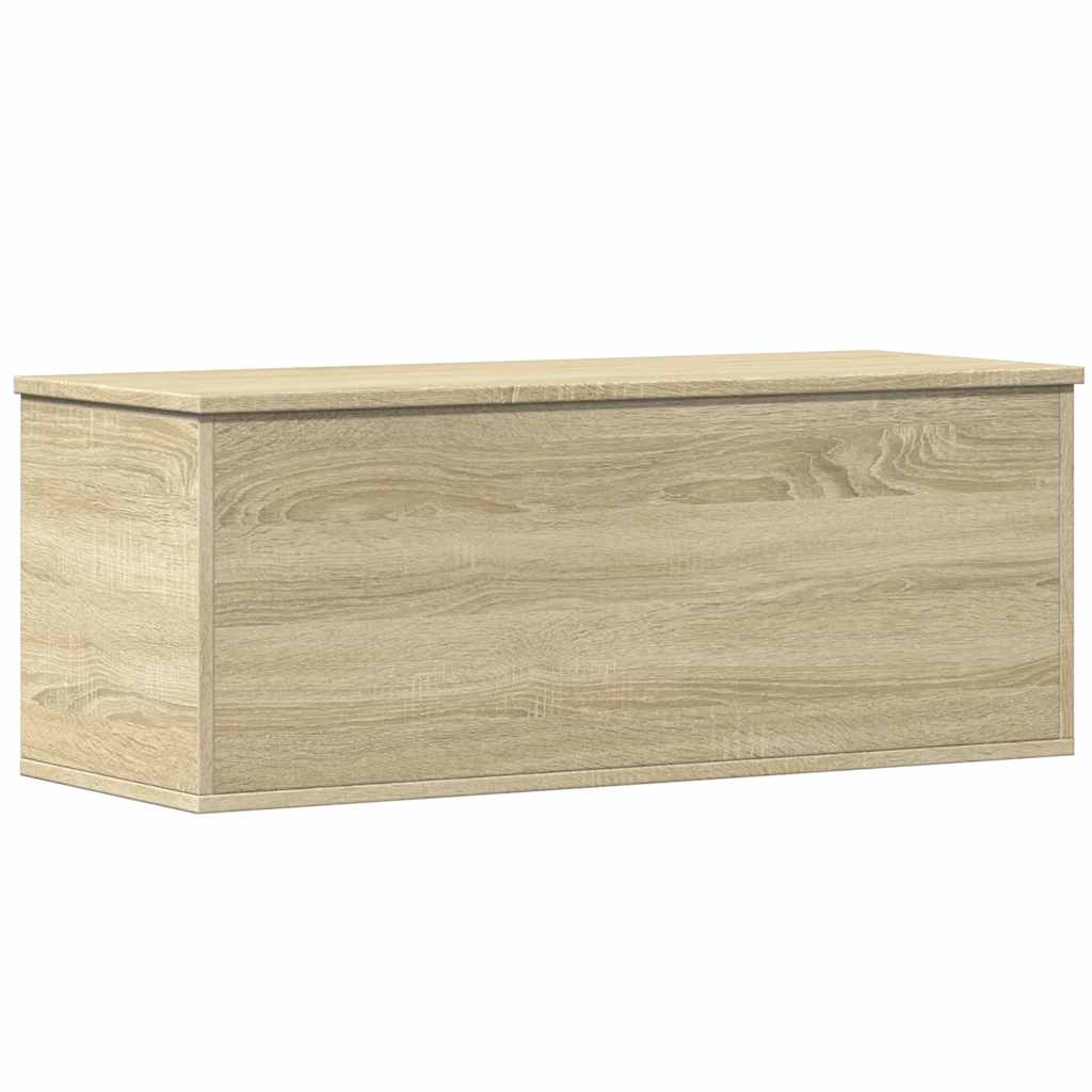 Storage Box Sonoma Oak 90x35x35 cm Engineered Wood