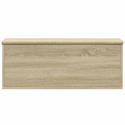 Storage Box Sonoma Oak 90x35x35 cm Engineered Wood