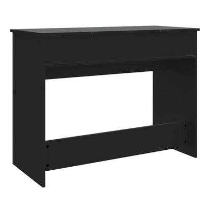 Dressing Table with Mirror Black 100x45x76 cm